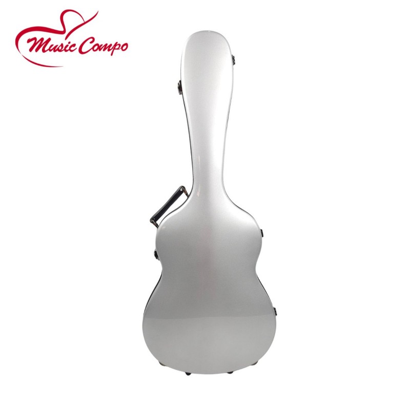 Carbon Fiber Classical Guitar Case (Silver) 